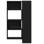 Guardaroba 2 pcs Rovere Nero 85 x 85 x 140 cm Legno multistrato