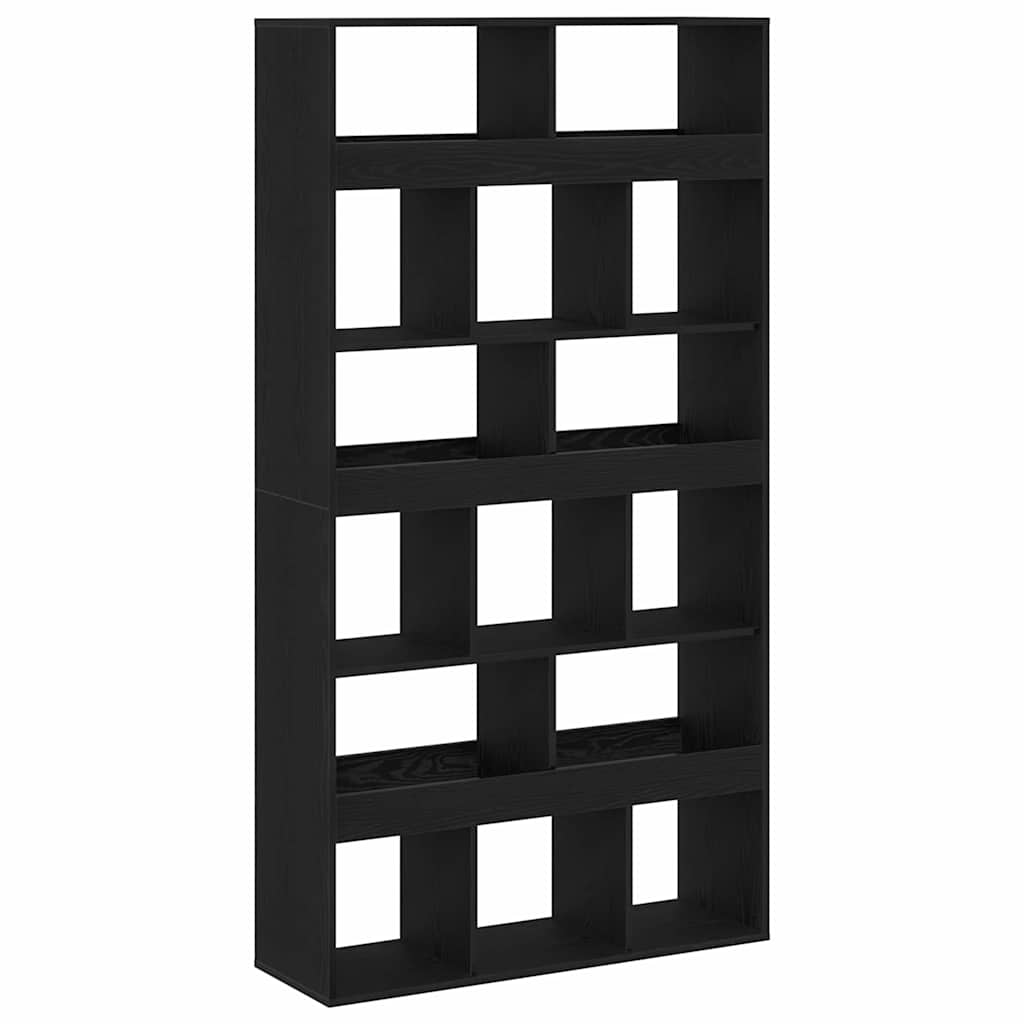 Armadio per Libri 2 pcs Rovere Nero 100 x 33 x 187,5 cm