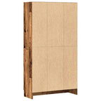 Libreria Legno Antico 82,5x30,5x150 cm in Legno Multistrato