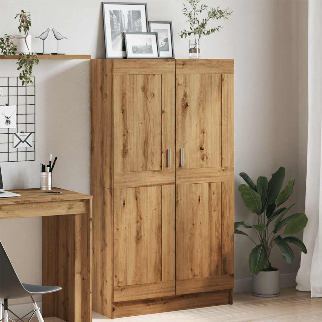 Libreria Rovere Artigianale 82,5x30,5x150 cm Legno Multistrato