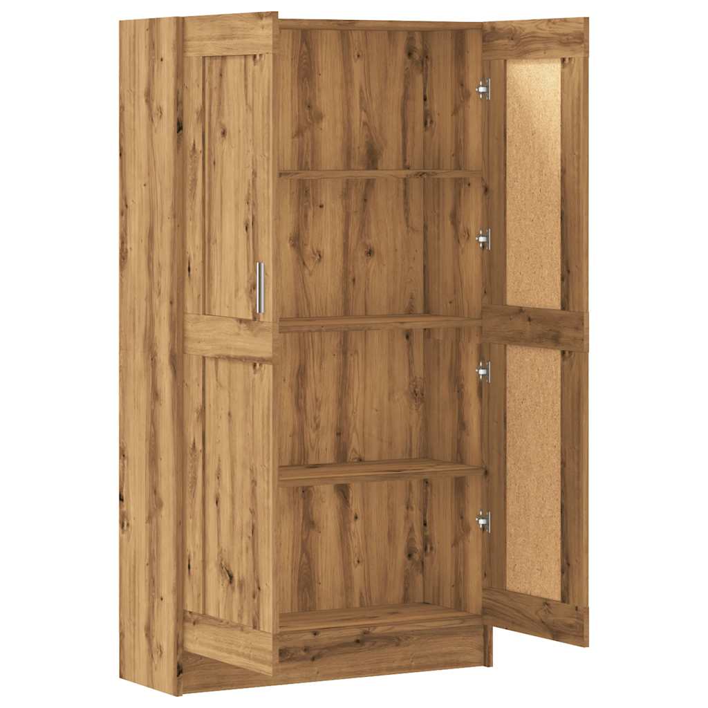 Libreria Rovere Artigianale 82,5x30,5x150 cm Legno Multistrato