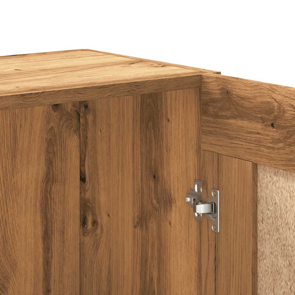 Libreria Rovere Artigianale 82,5x30,5x150 cm Legno Multistrato