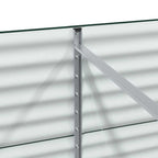 Letto Rialzato Verde 320 x 80 x 81 cm Acciaio