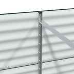 Letto Rialzato Verde 240 x 80 x 81 cm Acciaio