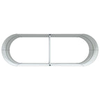 Letto Rialzato Verde 240 x 80 x 81 cm Acciaio
