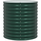Letto Rialzato Verde 80 x 80 x 81 cm Acciaio