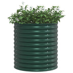 Letto Rialzato Verde 80 x 80 x 81 cm Acciaio