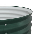 Letto Rialzato Verde 320 x 80 x 44 cm Acciaio