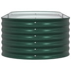Letto Rialzato Verde 240 x 80 x 44 cm Acciaio