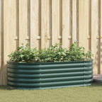 Letto Rialzato Verde 160 x 80 x 44 cm Acciaio