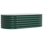 Letto Rialzato Verde 160 x 80 x 44 cm Acciaio