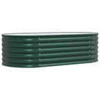 Letto Rialzato Verde 160 x 80 x 44 cm Acciaio
