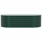 Letto Rialzato Verde 160 x 80 x 44 cm Acciaio