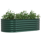 Letto Rialzato Verde 160 x 80 x 44 cm Acciaio