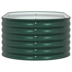 Letto Rialzato Verde 160 x 80 x 44 cm Acciaio