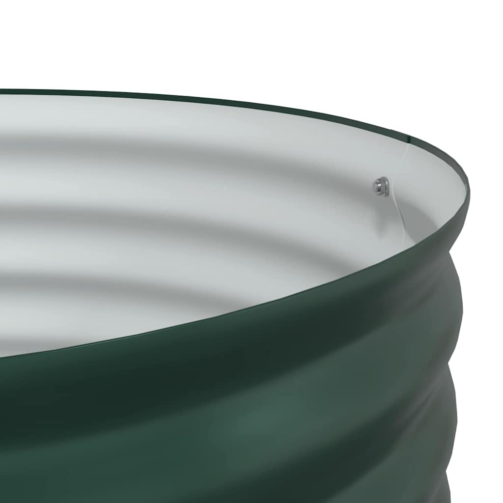 Letto Rialzato Verde 80 x 80 x 44 cm Acciaio