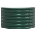 Letto Rialzato Verde 80 x 80 x 44 cm Acciaio