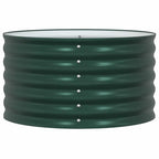Letto Rialzato Verde 80 x 80 x 44 cm Acciaio