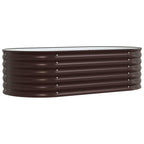 Letto Rialzato Marrone 160 x 80 x 44 cm Acciaio