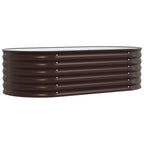 Letto Rialzato Marrone 160 x 80 x 44 cm Acciaio