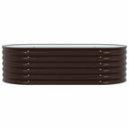 Letto Rialzato Marrone 160 x 80 x 44 cm Acciaio