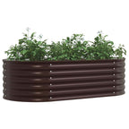 Letto Rialzato Marrone 160 x 80 x 44 cm Acciaio