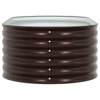 Letto Rialzato Marrone 160 x 80 x 44 cm Acciaio