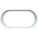 Letto Rialzato Marrone 160 x 80 x 44 cm Acciaio