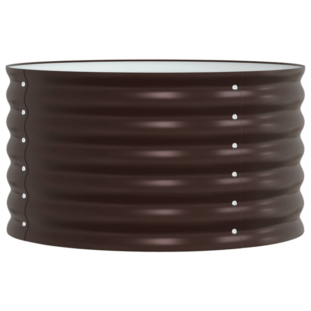 Letto Rialzato Marrone 80 x 80 x 44 cm Acciaio