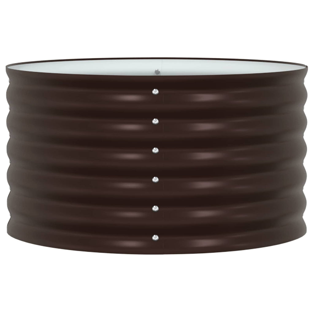 Letto Rialzato Marrone 80 x 80 x 44 cm Acciaio