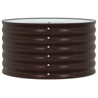 Letto Rialzato Marrone 80 x 80 x 44 cm Acciaio