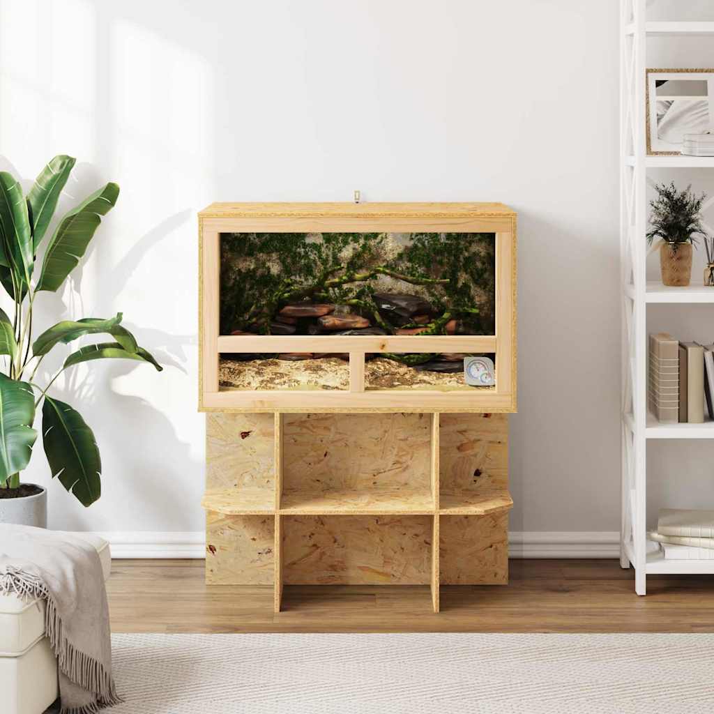 Terrario Marrone 80 x 50 x 100 cm OSB
