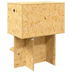 Terrario Marrone 80 x 50 x 100 cm OSB