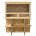 Terrario Marrone 80 x 50 x 100 cm OSB