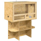 Terrario Marrone 80 x 50 x 100 cm OSB