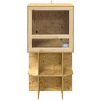 Terrario Marrone 50 x 50 x 100 cm OSB
