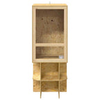 Terrario Marrone 50 x 50 x 130 cm OSB