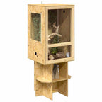 Terrario Marrone 50 x 50 x 130 cm OSB