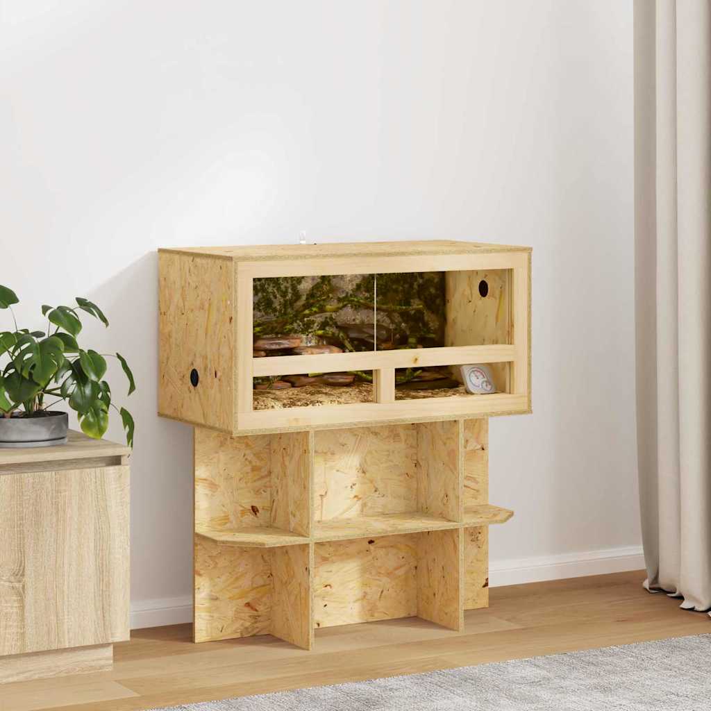 Terrario Marrone 80 x 40 x 90 cm OSB