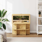 Terrario Marrone 80 x 40 x 90 cm OSB