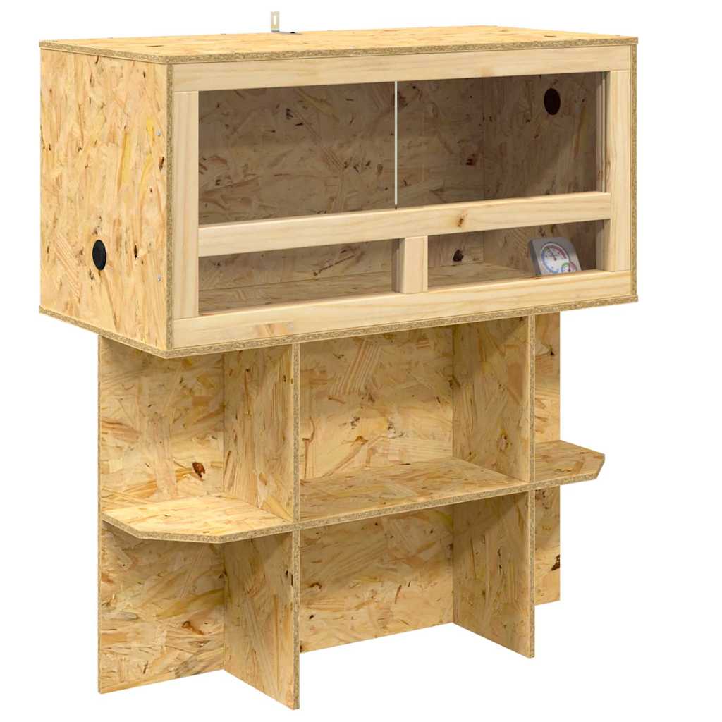 Terrario Marrone 80 x 40 x 90 cm OSB