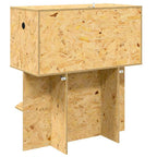 Terrario Marrone 80 x 40 x 90 cm OSB