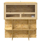 Terrario Marrone 80 x 40 x 90 cm OSB