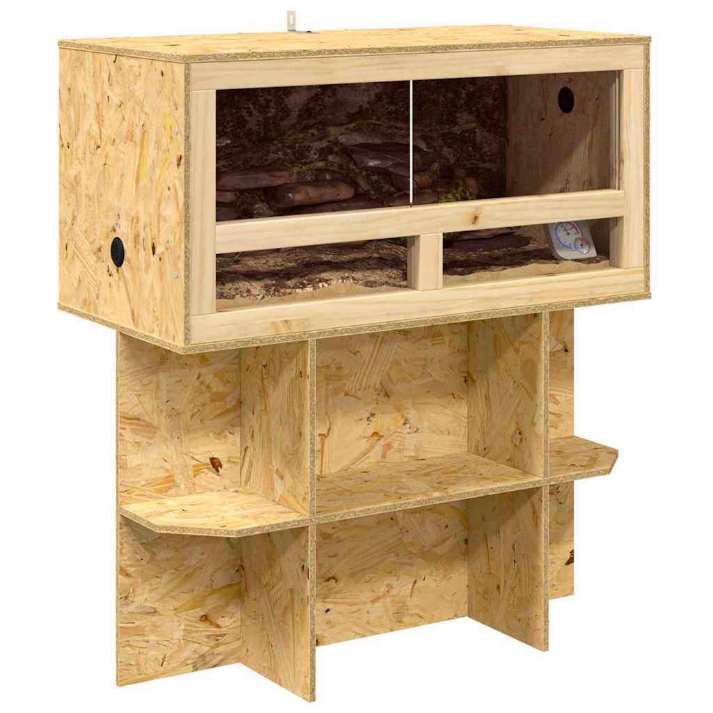 Terrario Marrone 80 x 40 x 90 cm OSB