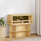 Terrario Marrone 100 x 40 x 90 cm OSB