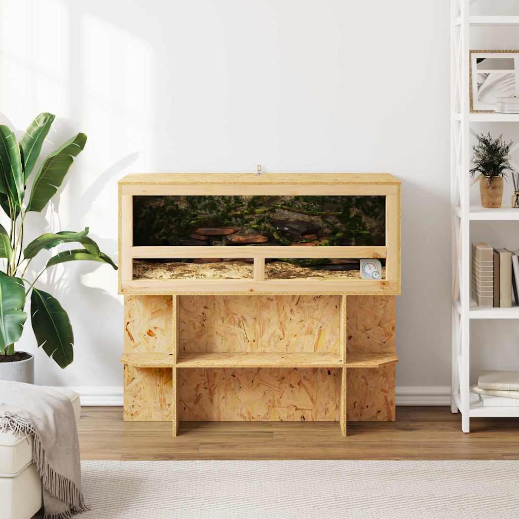 Terrario Marrone 100 x 40 x 90 cm OSB