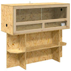 Terrario Marrone 100 x 40 x 90 cm OSB