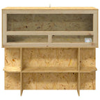 Terrario Marrone 100 x 40 x 90 cm OSB