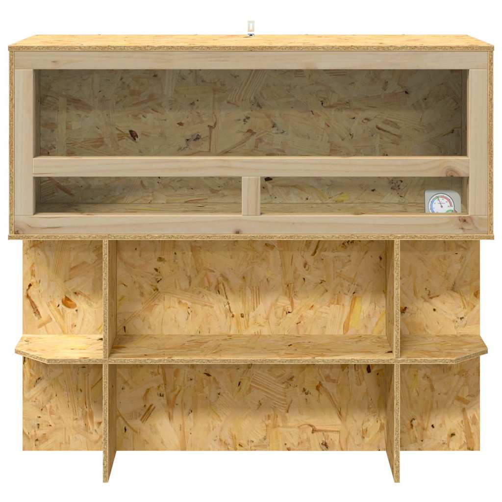 Terrario Marrone 100 x 40 x 90 cm OSB