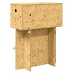 Terrario Marrone 60 x 30 x 80 cm OSB